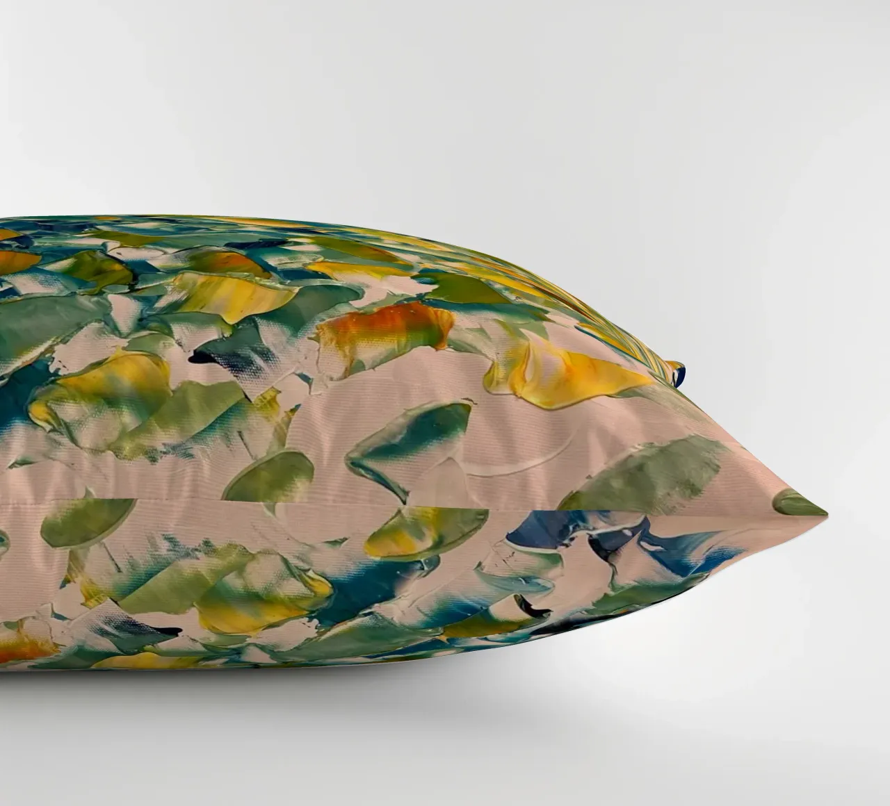 pennellate colorate cuscino da Earthly Visions