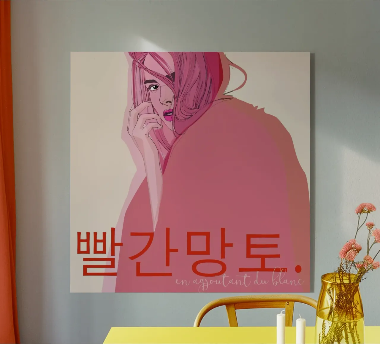 Chaperon Rouge plexiglass da Agnes KR Patience