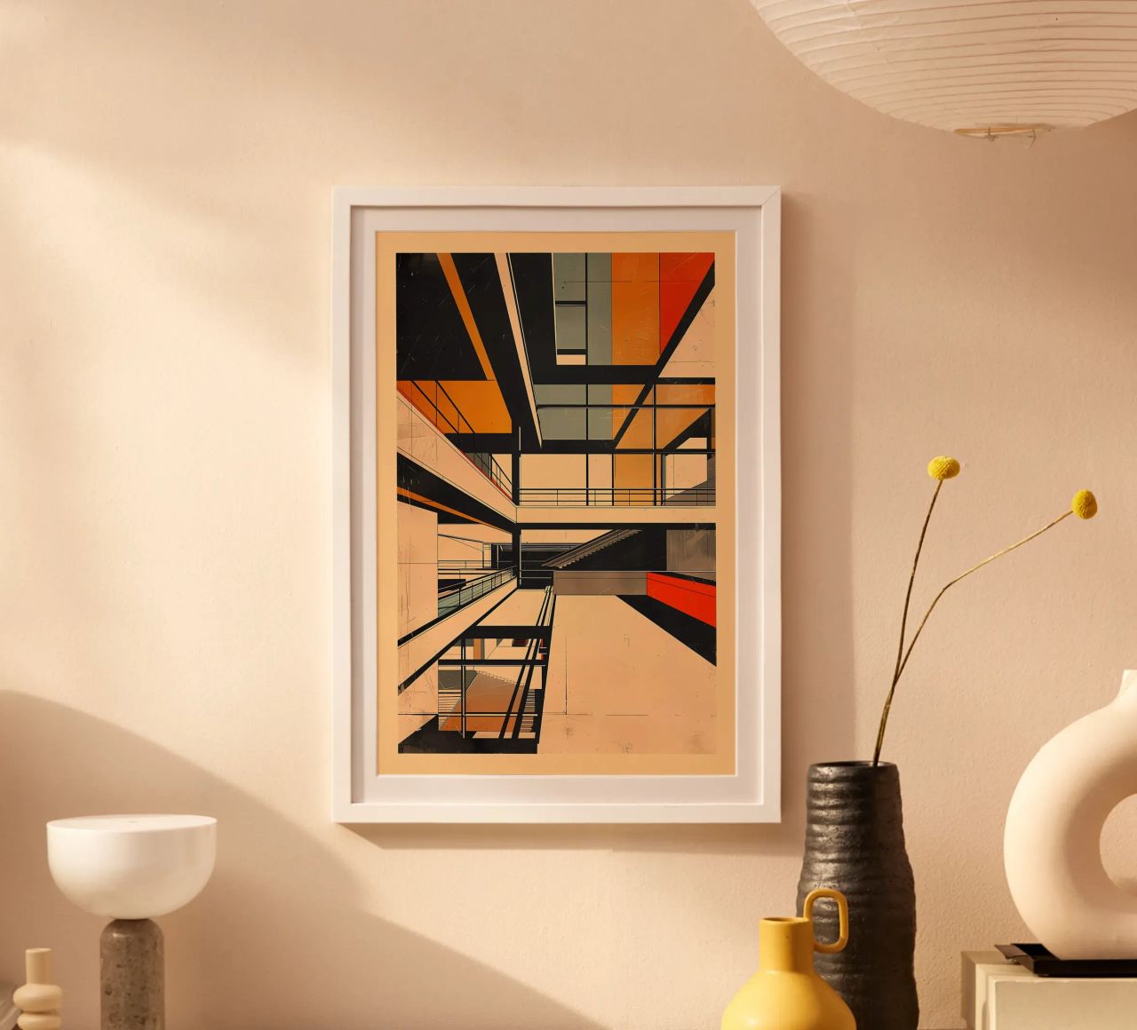 Bauhaus Poster von Chaya Wilkinson