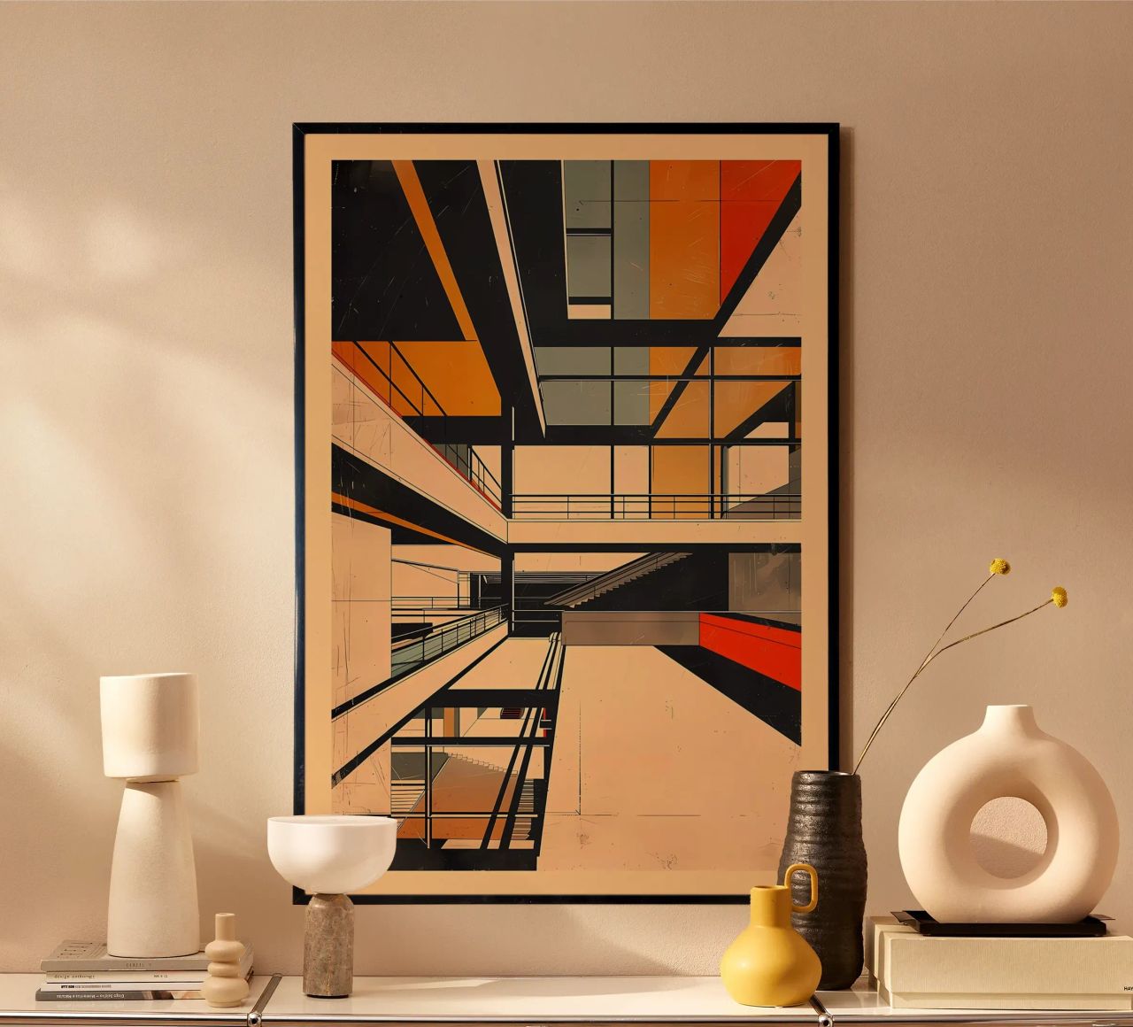 Bauhaus Poster von Chaya Wilkinson