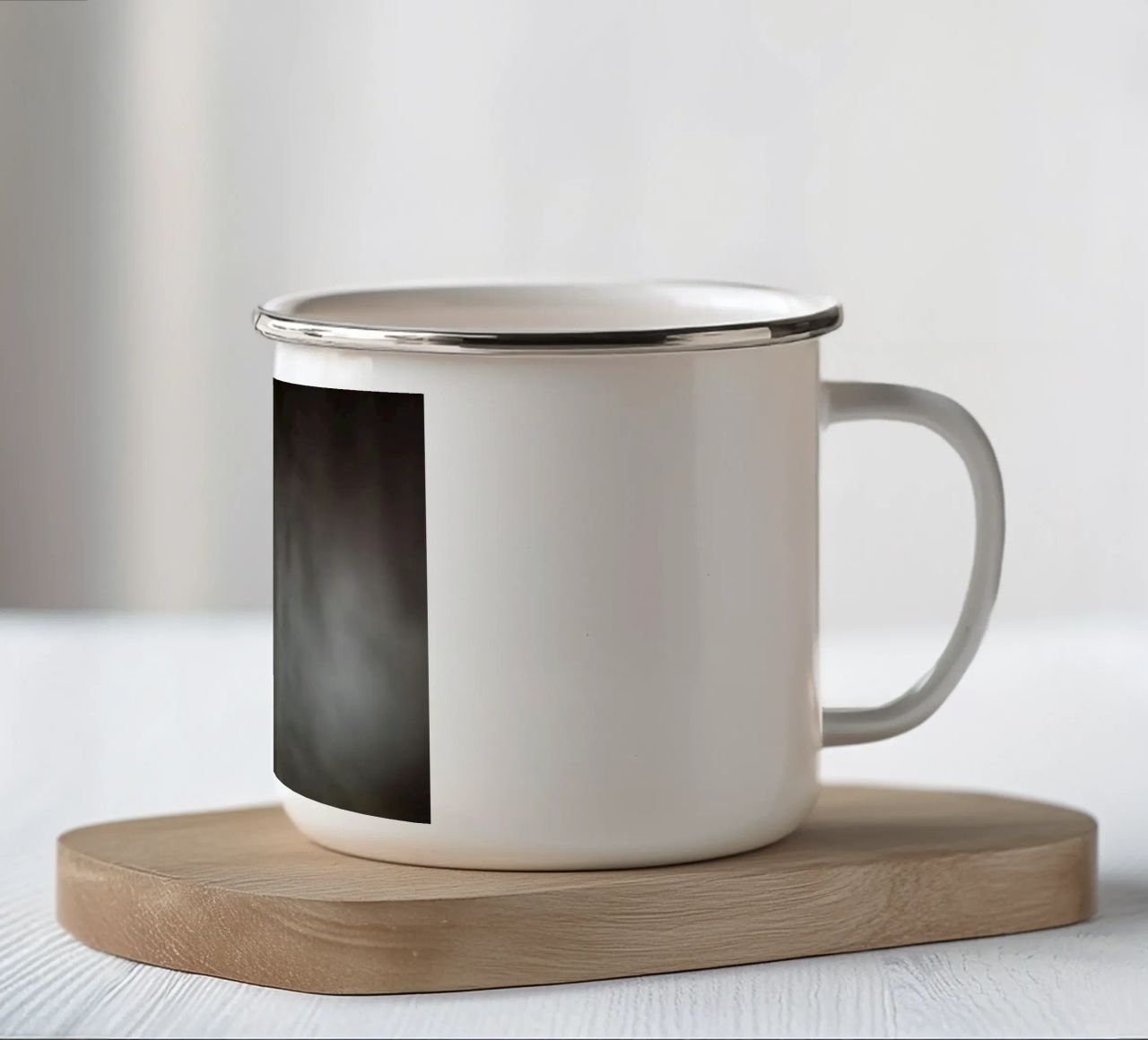 texture della tela tazza in smalto da Earthly Visions