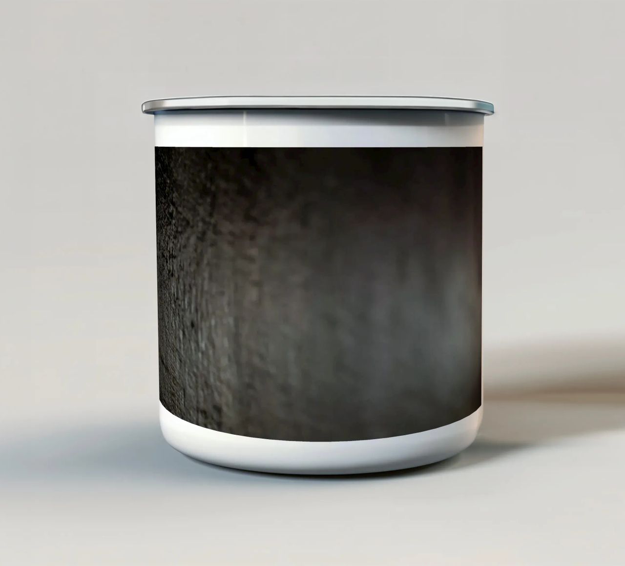 texture della tela tazza in smalto da Earthly Visions