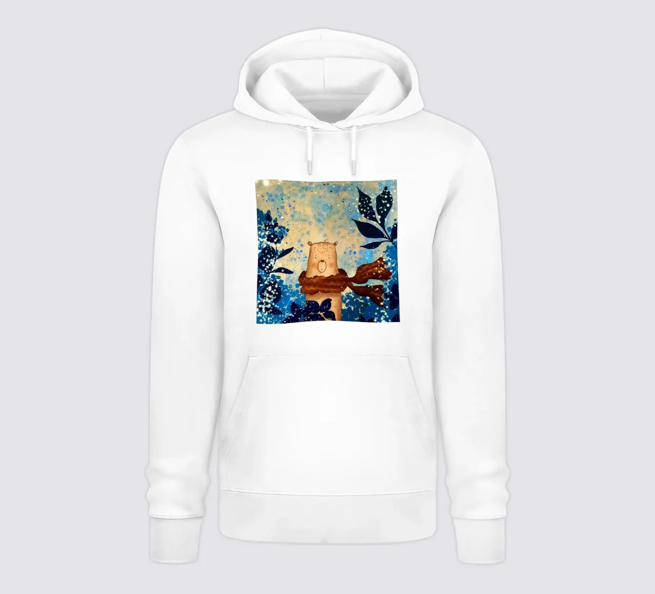 beren sjaal hoodie van NEW LIFE