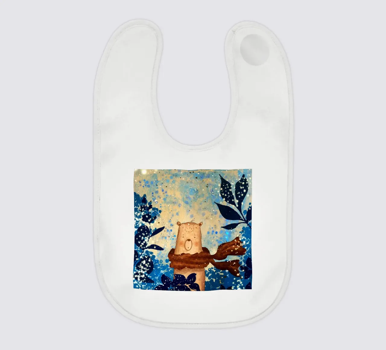 sciarpa con orso bavaglino da NEW LIFE