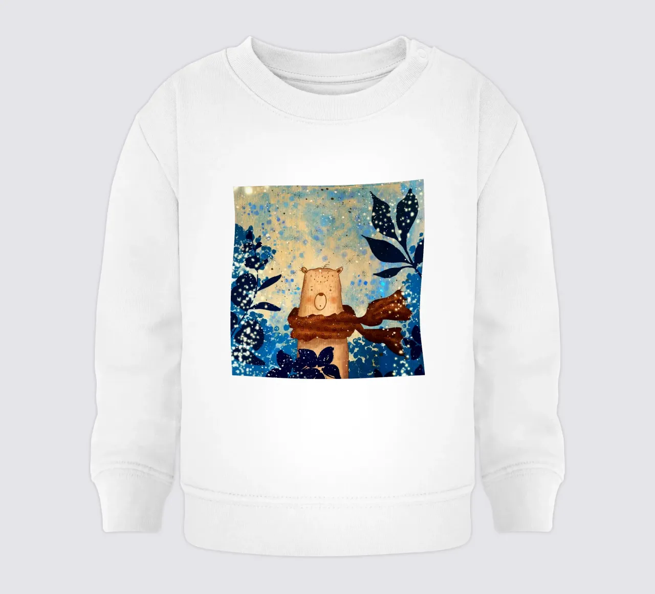 Bärenschal Baby Sweatshirt von NEW LIFE