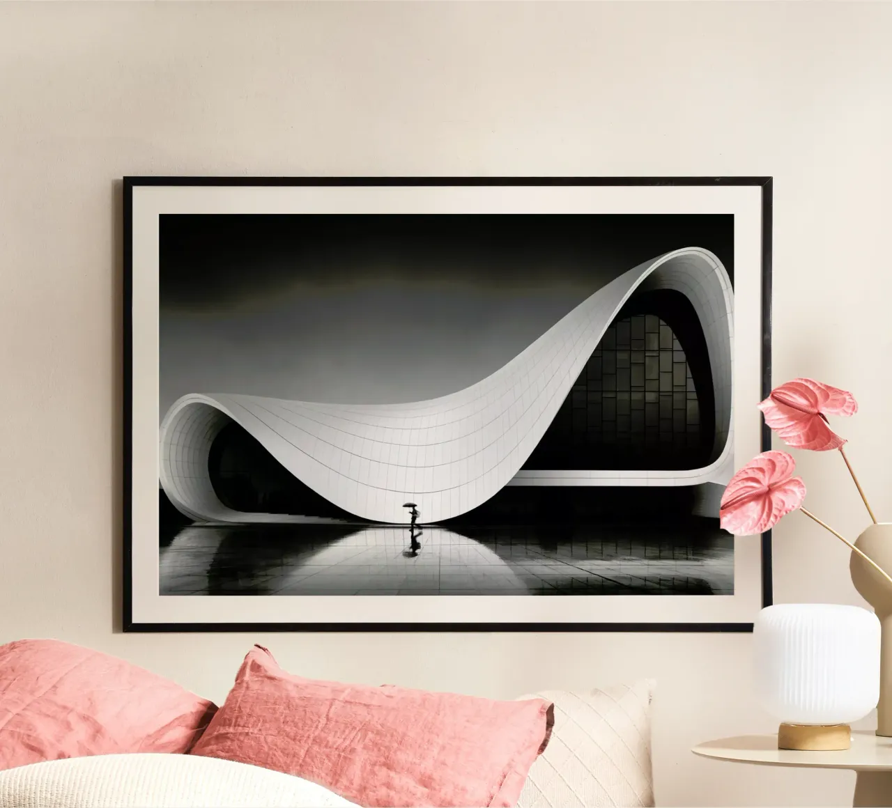Rainman | Baku 2017 poster con telaio in alluminio da Håggard Photography | Ronny Behnert