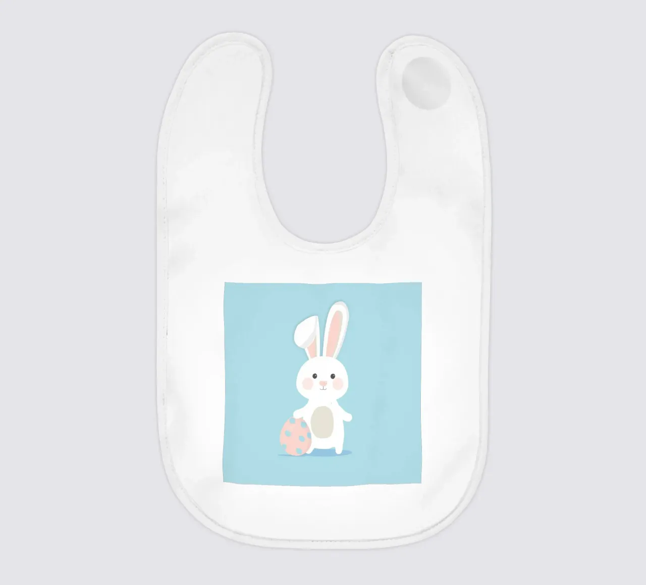 bunny rabbit baby bib by NEW LIFE
