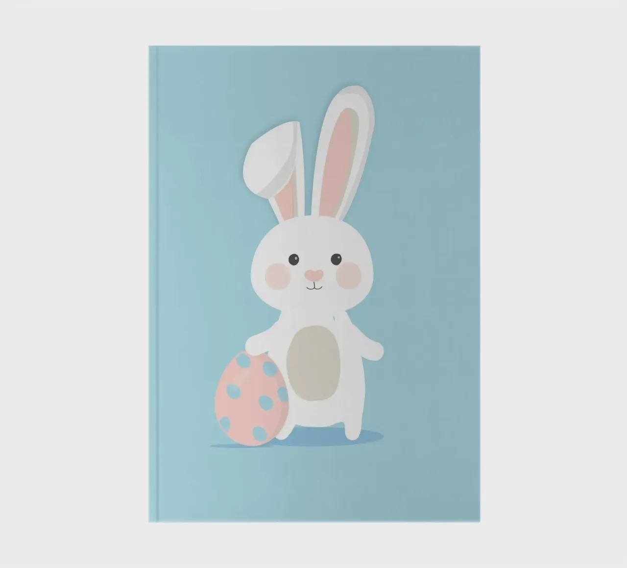 bunny rabbit notebook by NEW LIFE