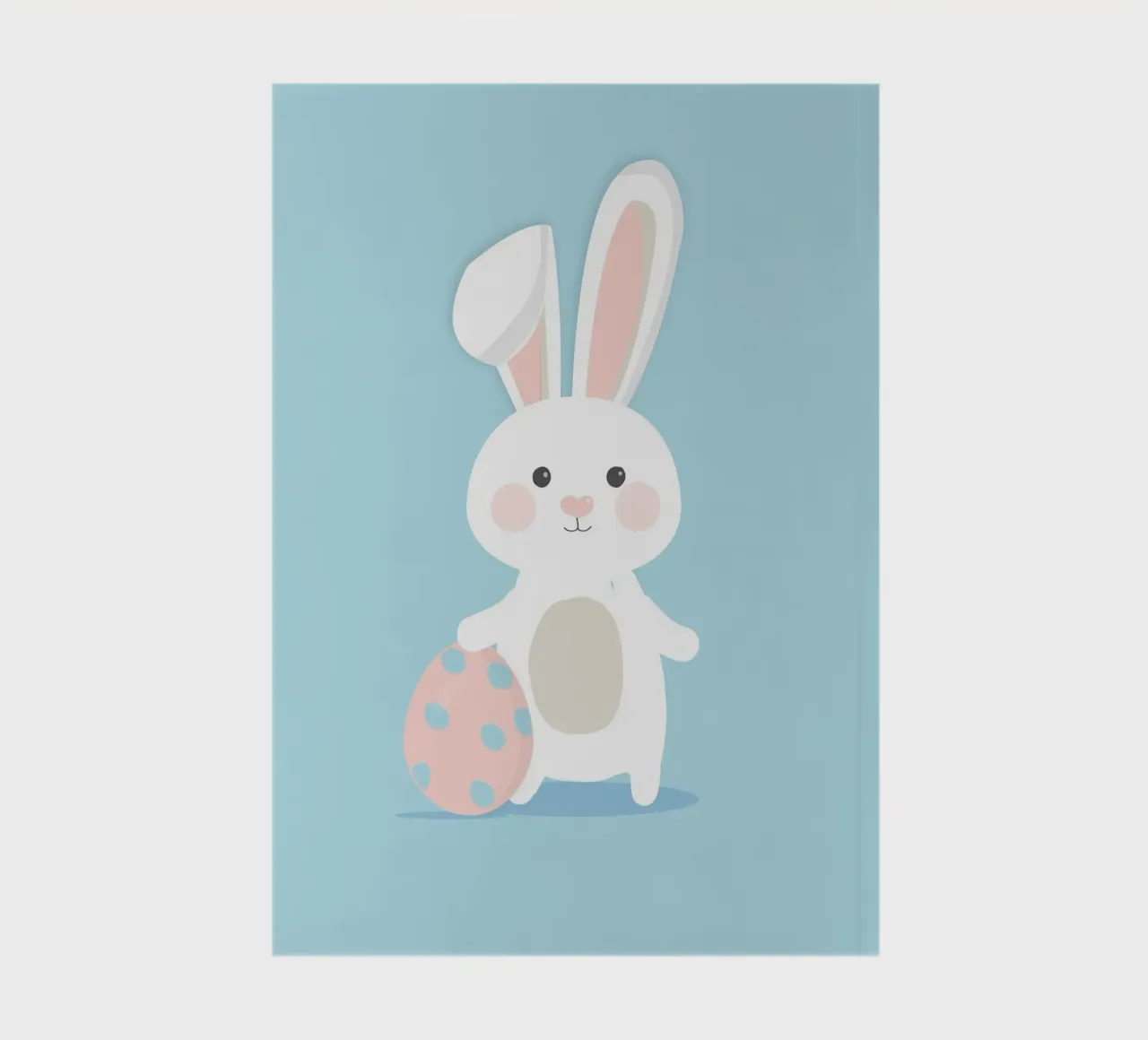 bunny rabbit notebook by NEW LIFE
