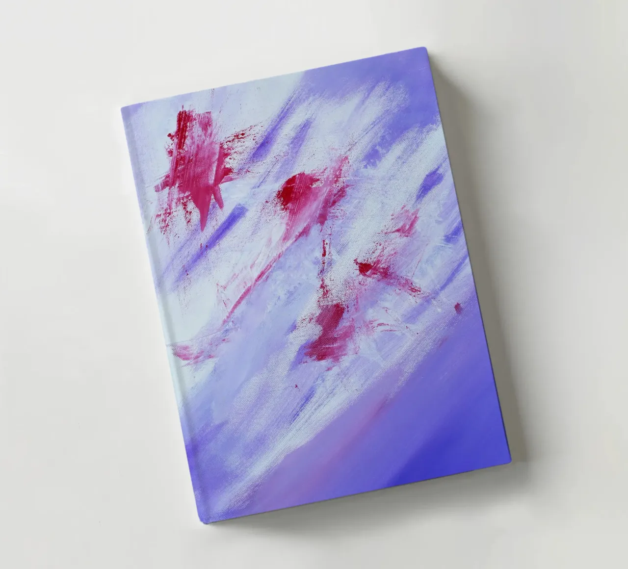 abstract brushed-texture notebook by Earthly Visions