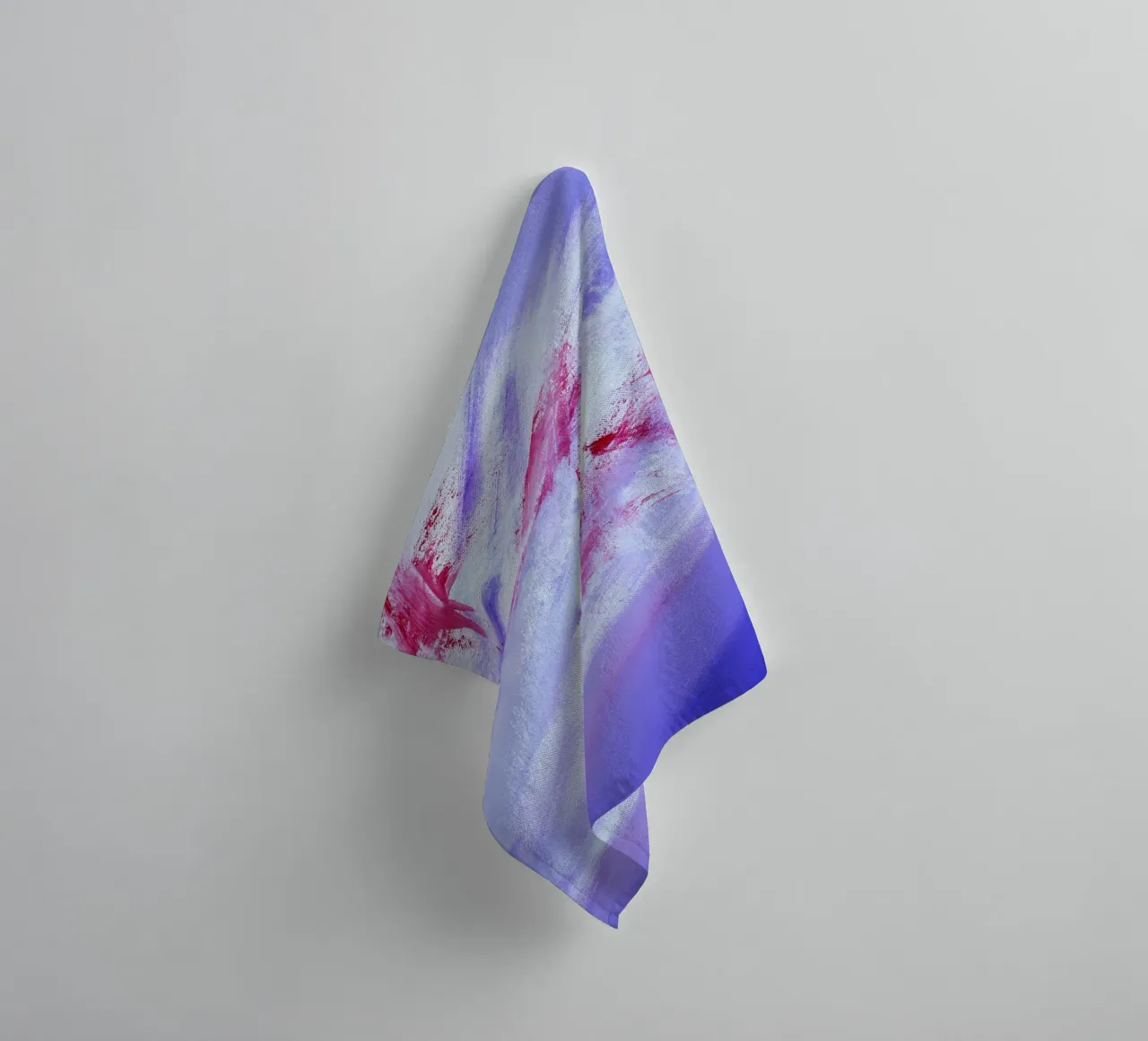 abstract brushed-texture towel by Earthly Visions