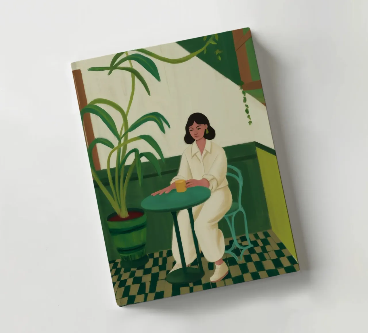 Lush Green Solitude notebook by Aurora Muse
