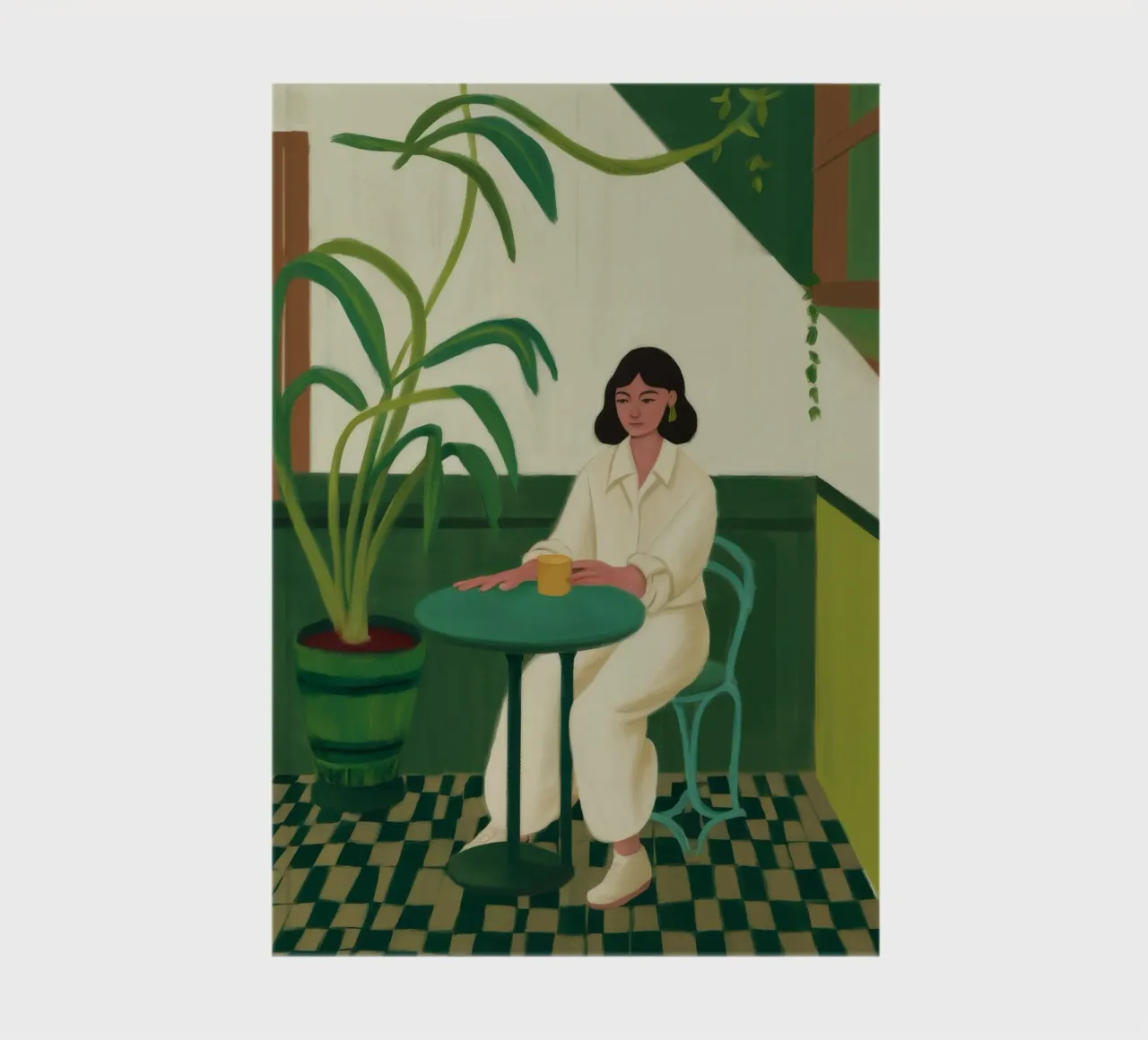 Lush Green Solitude notebook by Aurora Muse