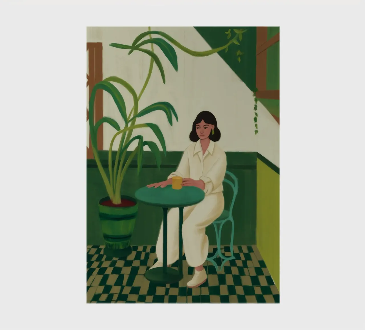 Lush Green Solitude notebook by Aurora Muse