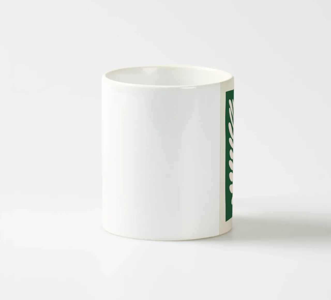 Fern in Green tazza in ceramica da Pure