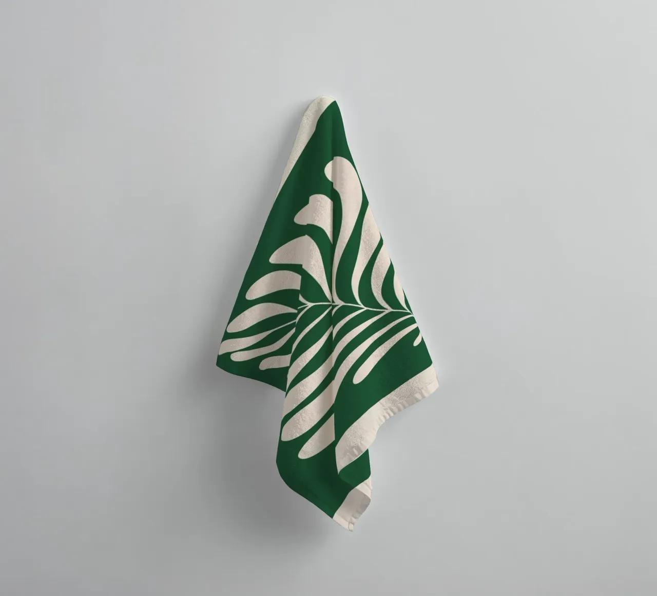 Fern in Green Handtuch von Pure