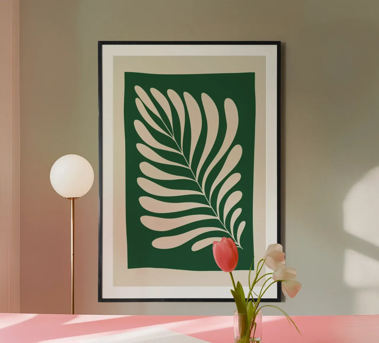 Fern in Green carta hahnemühle da Pure