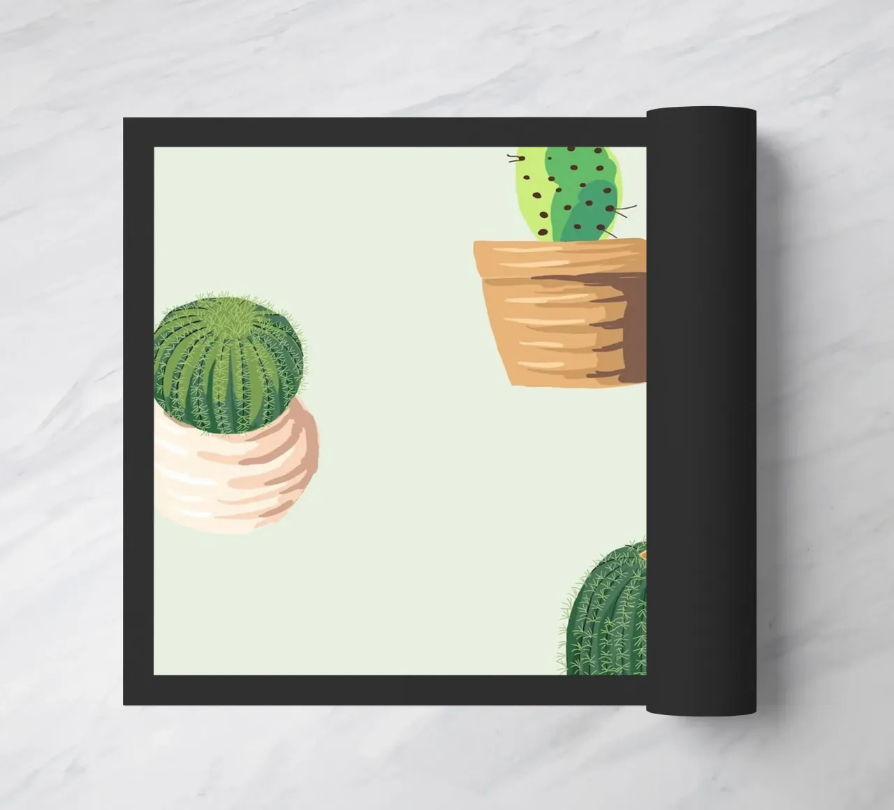 cactus symbol doormat by NEW LIFE