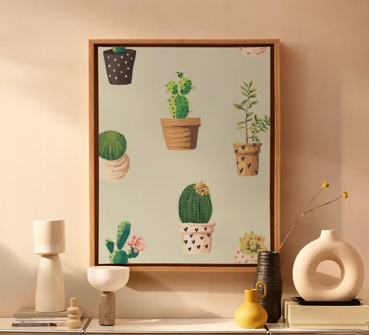 cactus symbol canvas by NEW LIFE
