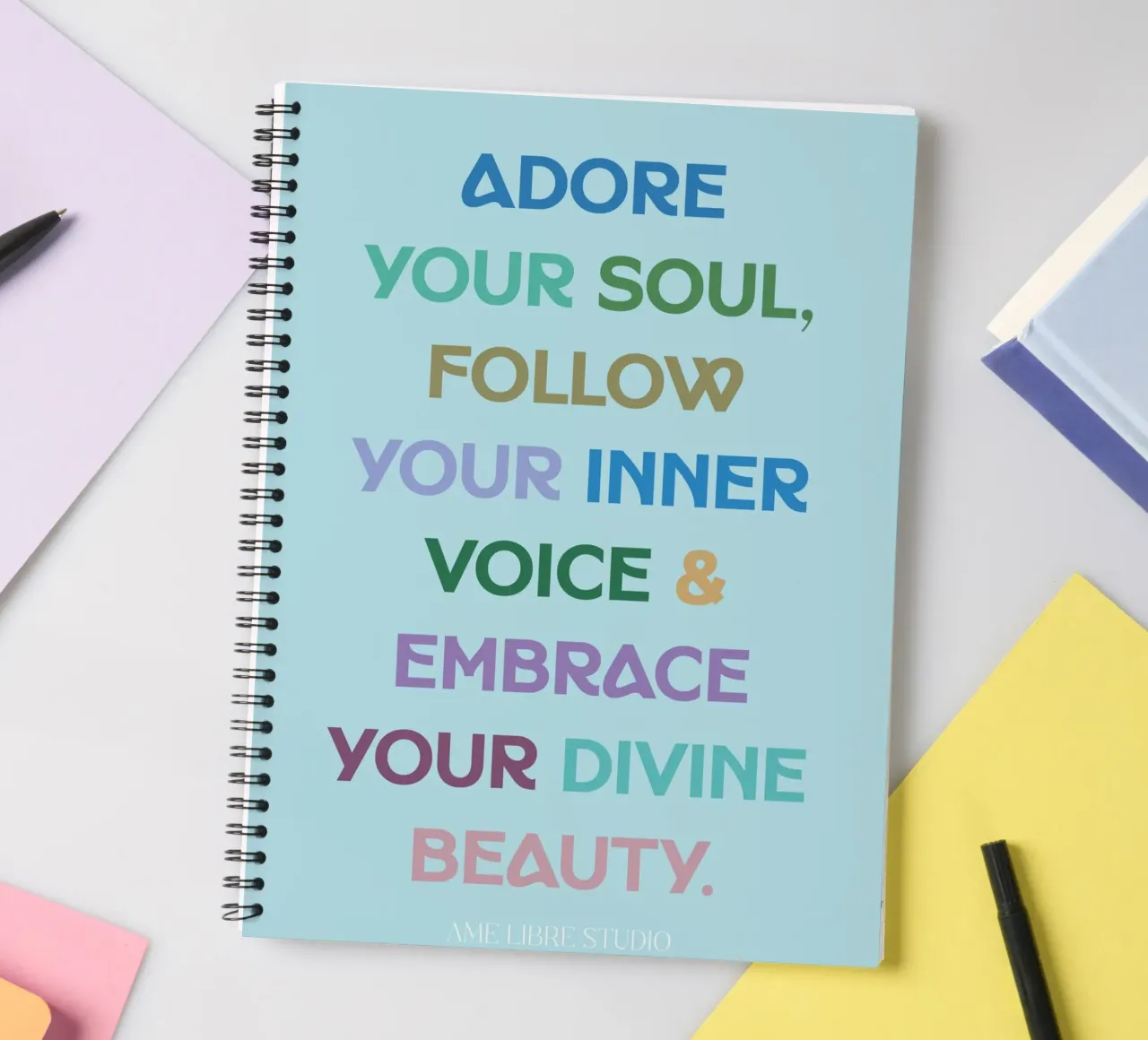 🐋 spiral notebook by MENTHE SAUVAGE