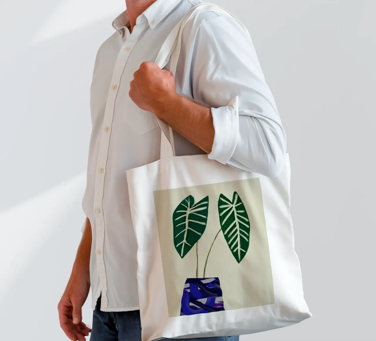 Begonia da interno borsa in juta da Little Dean