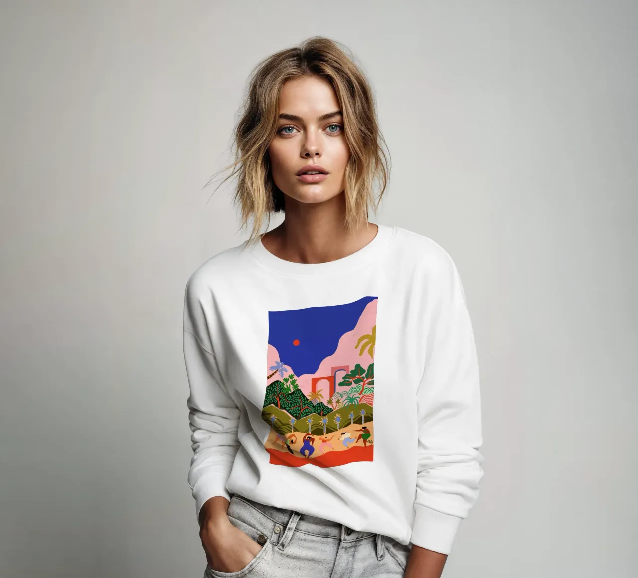 Dancing in Paradise felpa da Arty Guava