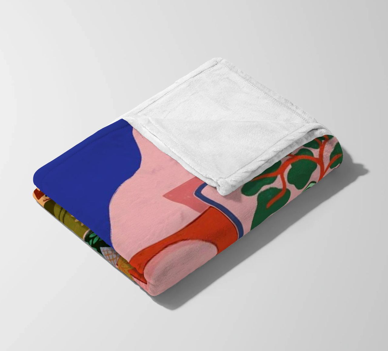 Dancing in Paradise fleece blanket by Arty Guava