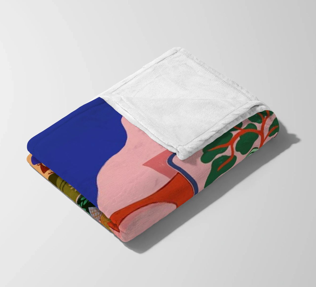 Dancing in Paradise fleece blanket by Arty Guava