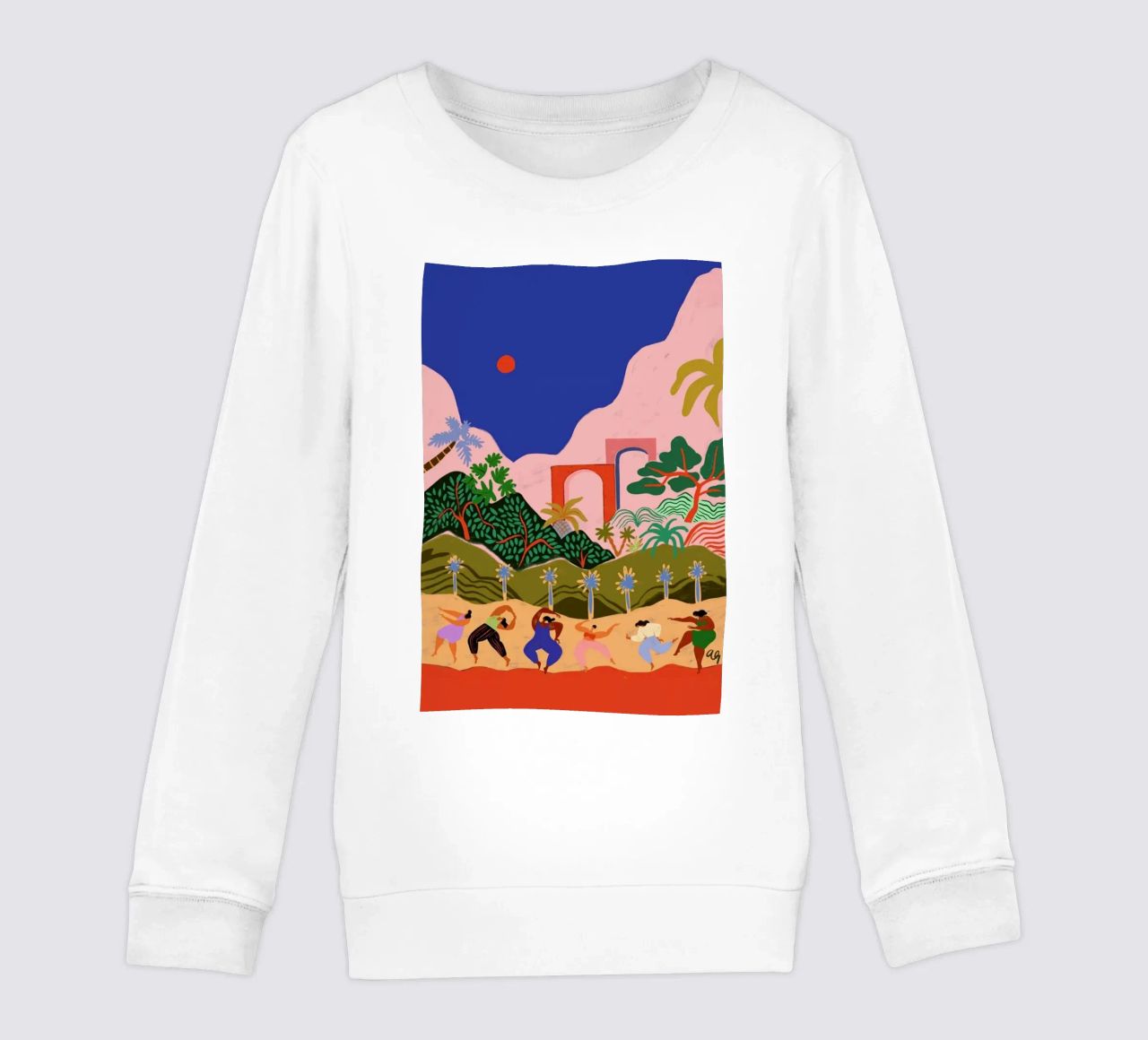 Dancing in Paradise felpa bambino da Arty Guava