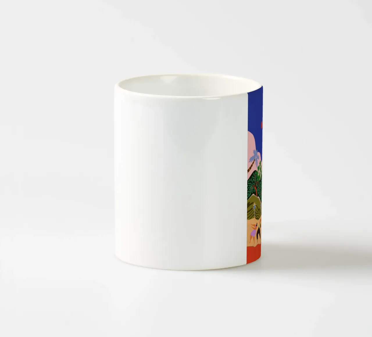 Dancing in Paradise tazza in ceramica da Arty Guava