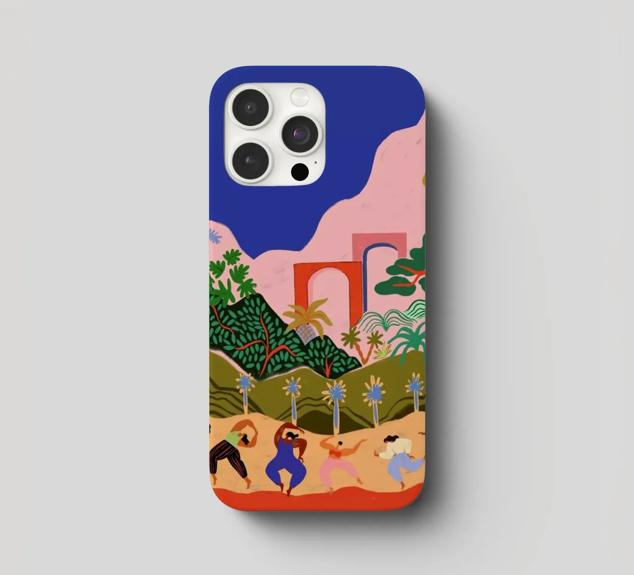 Dancing in Paradise iPhone Hülle von Arty Guava