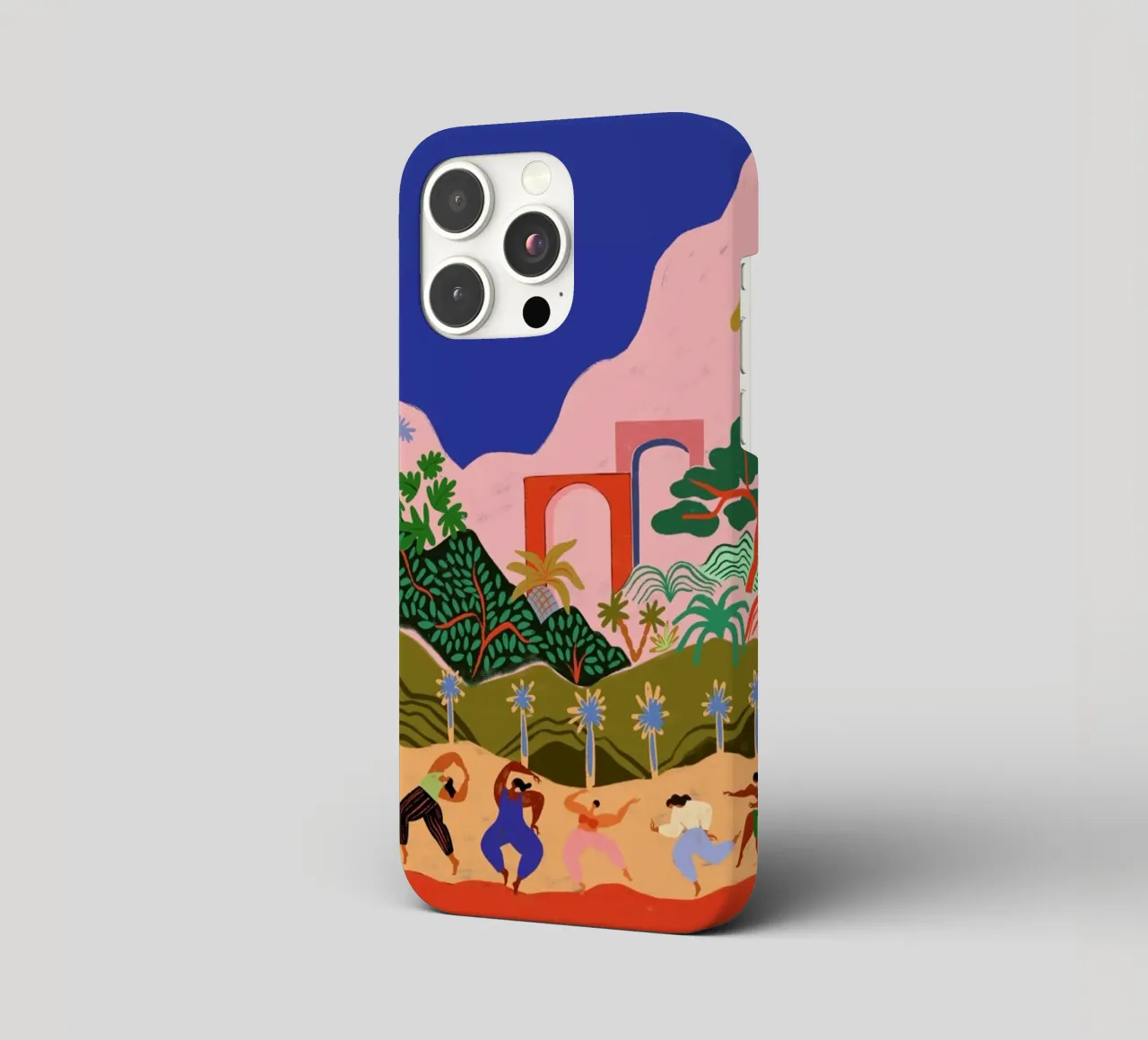 Dancing in Paradise iPhone Hülle von Arty Guava