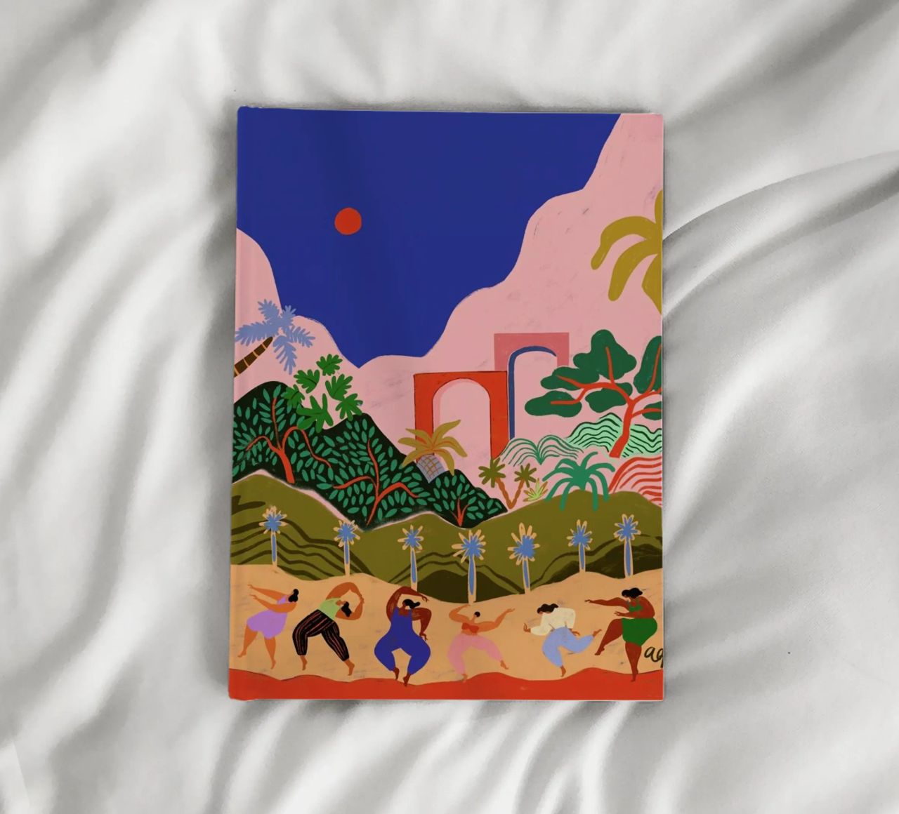 Dancing in Paradise Notizbuch von Arty Guava