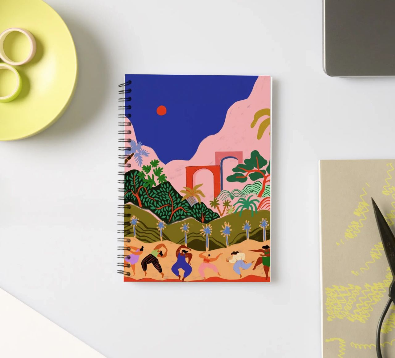 Dancing in Paradise Ringbuch von Arty Guava