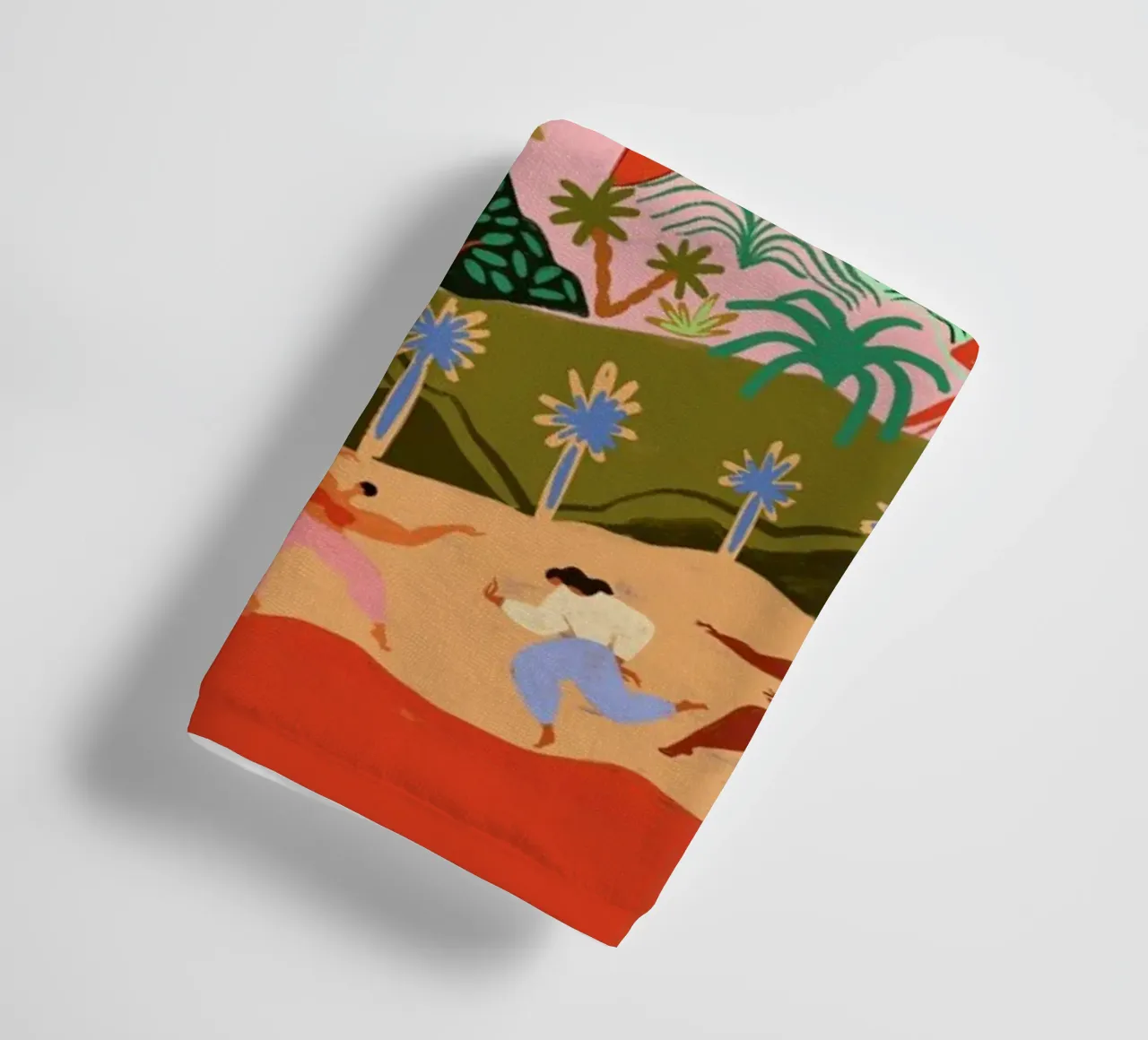 Dancing in Paradise serviette de bain de Arty Guava