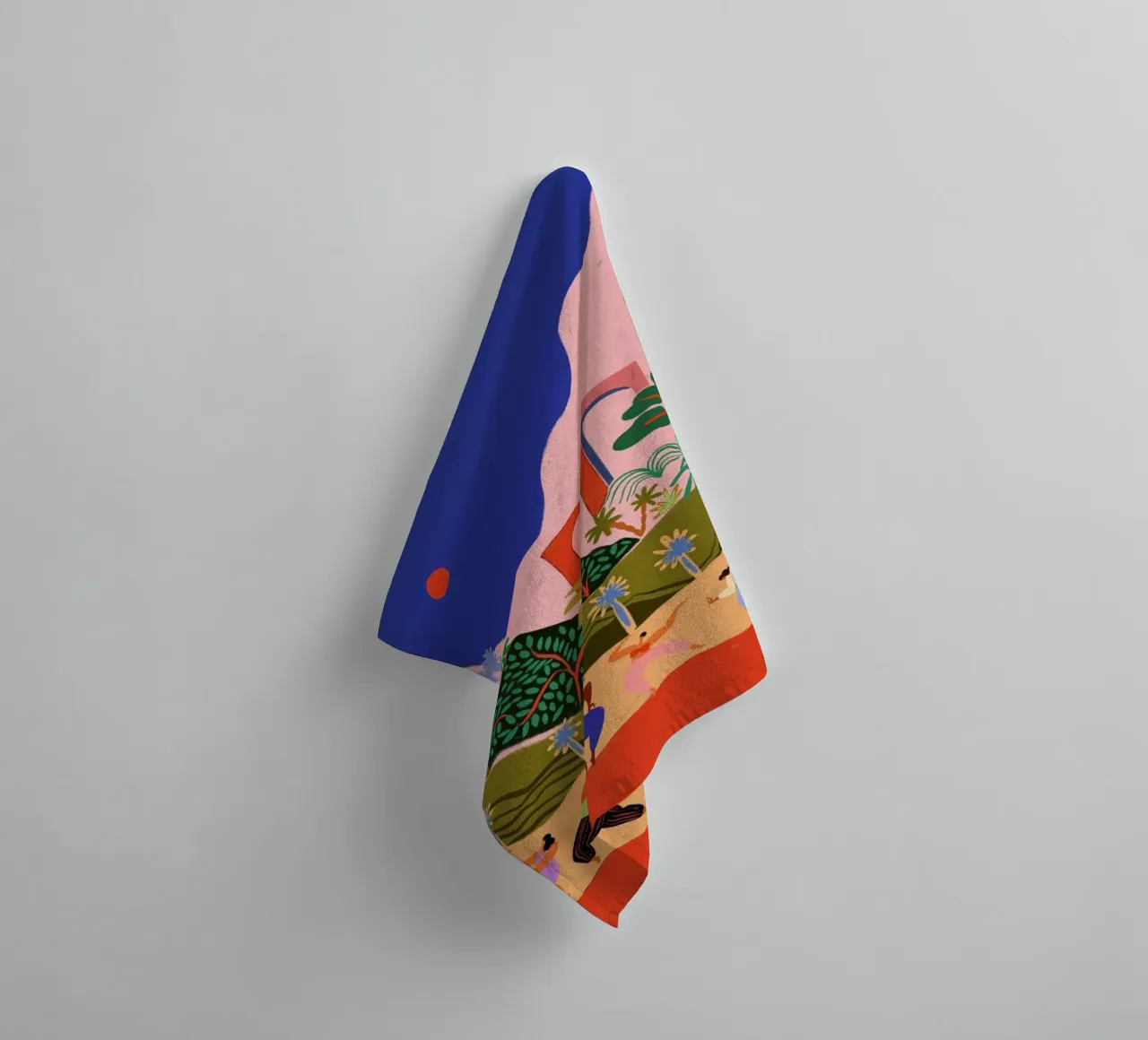 Dancing in Paradise serviette de bain de Arty Guava