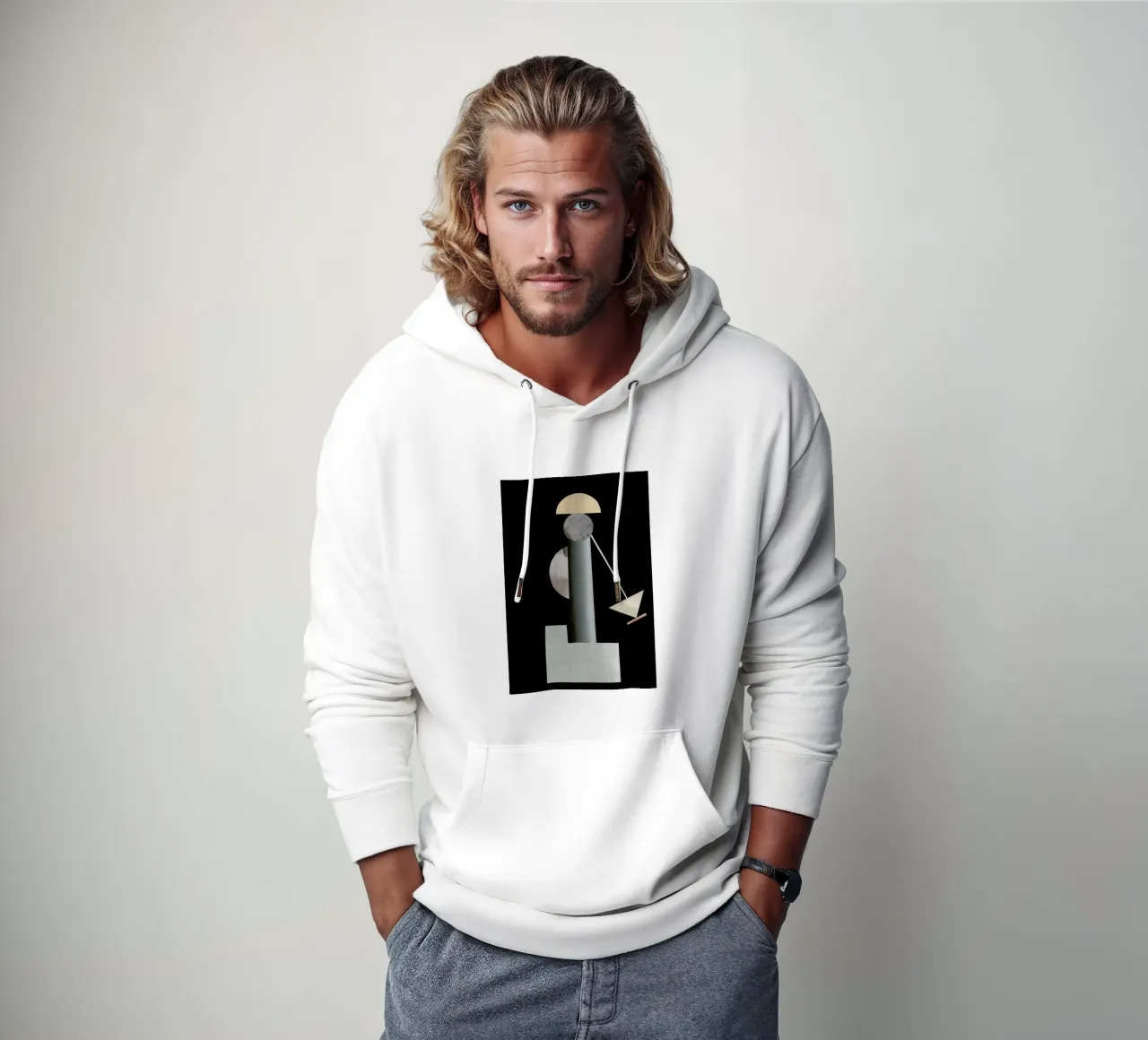 On 03 hoodie by The Home Office Studio