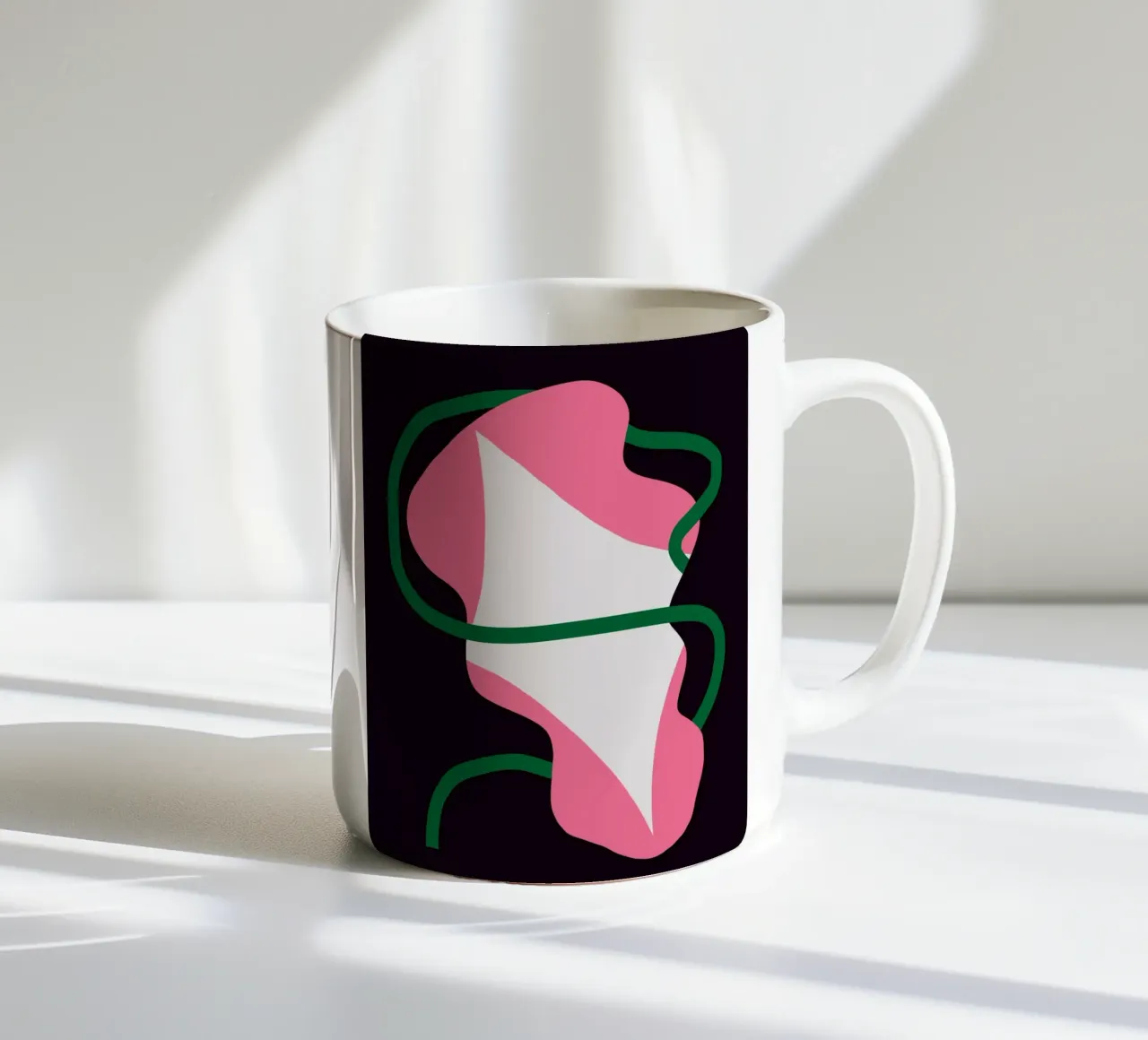Gloria rosa del mattino tazza in ceramica da Little Dean