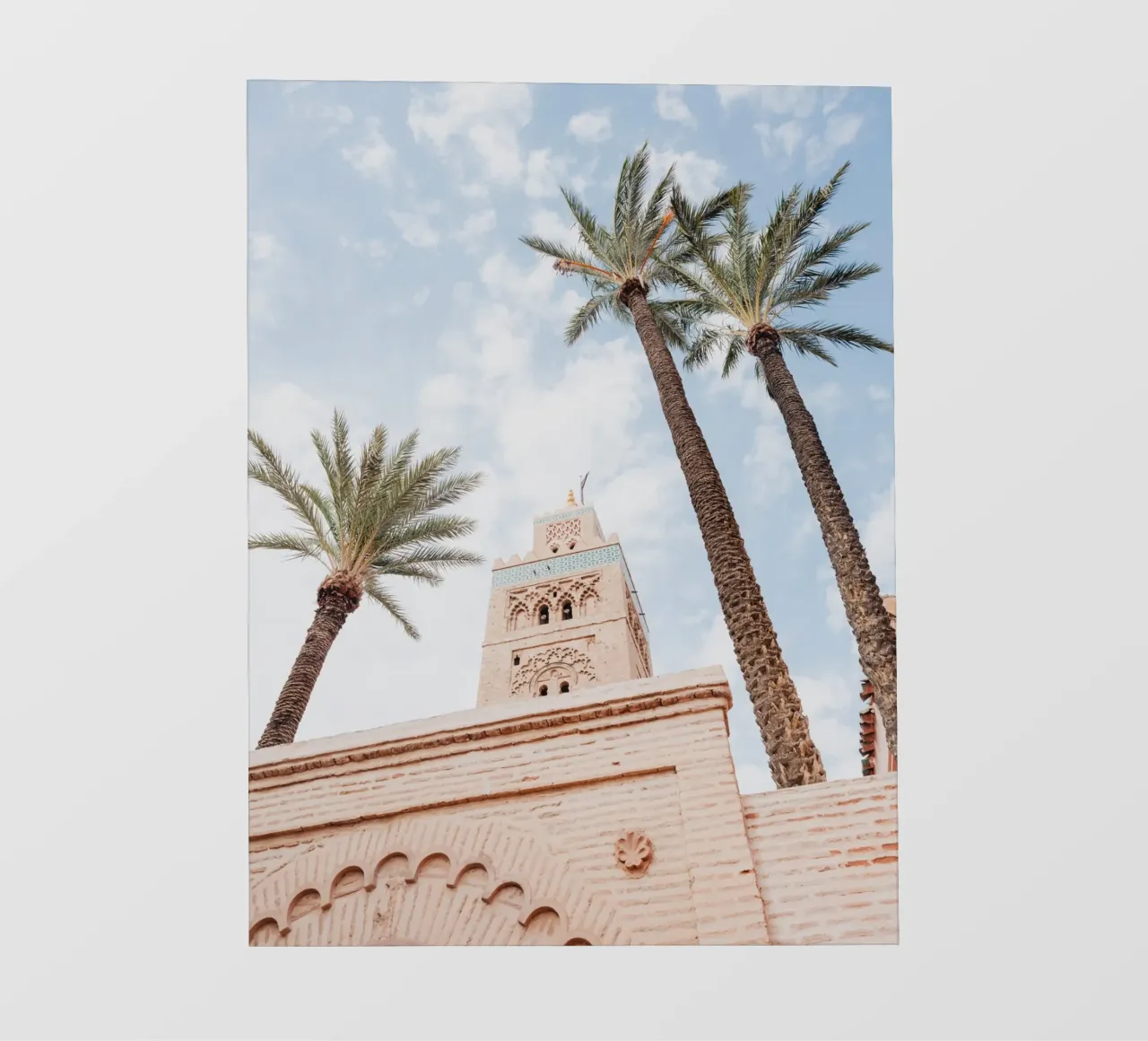 Mosque in Marrakesh pellicola backlit da photolovers