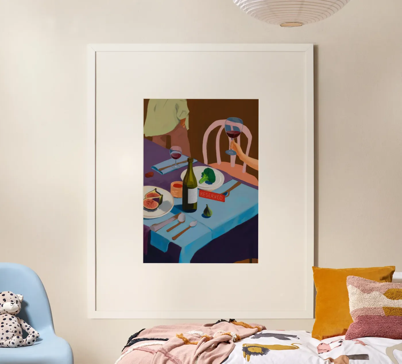Romantisch diner poster van Aurora Muse