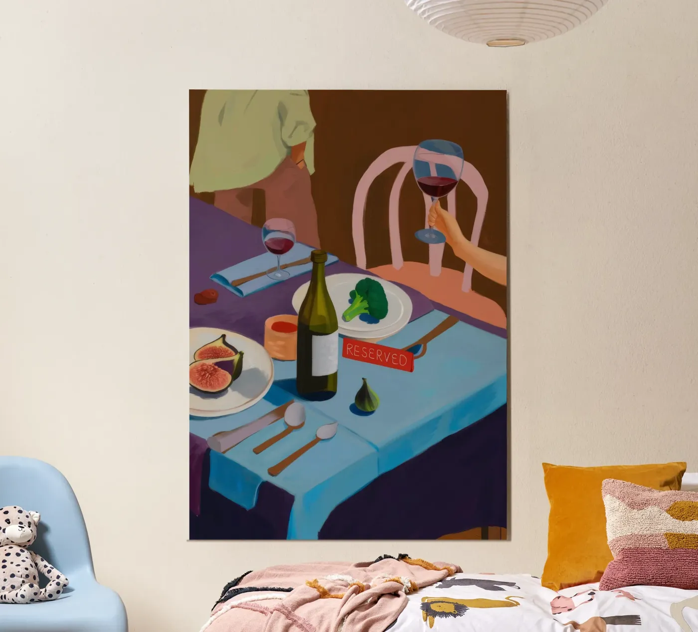 Romantisch diner poster van Aurora Muse