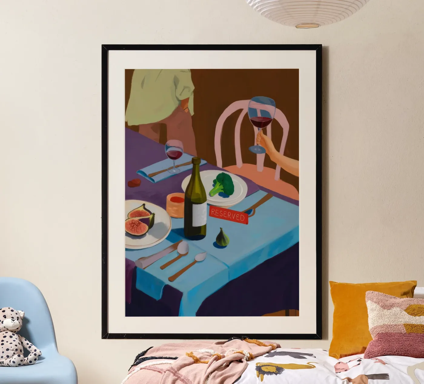 Romantisch diner poster van Aurora Muse