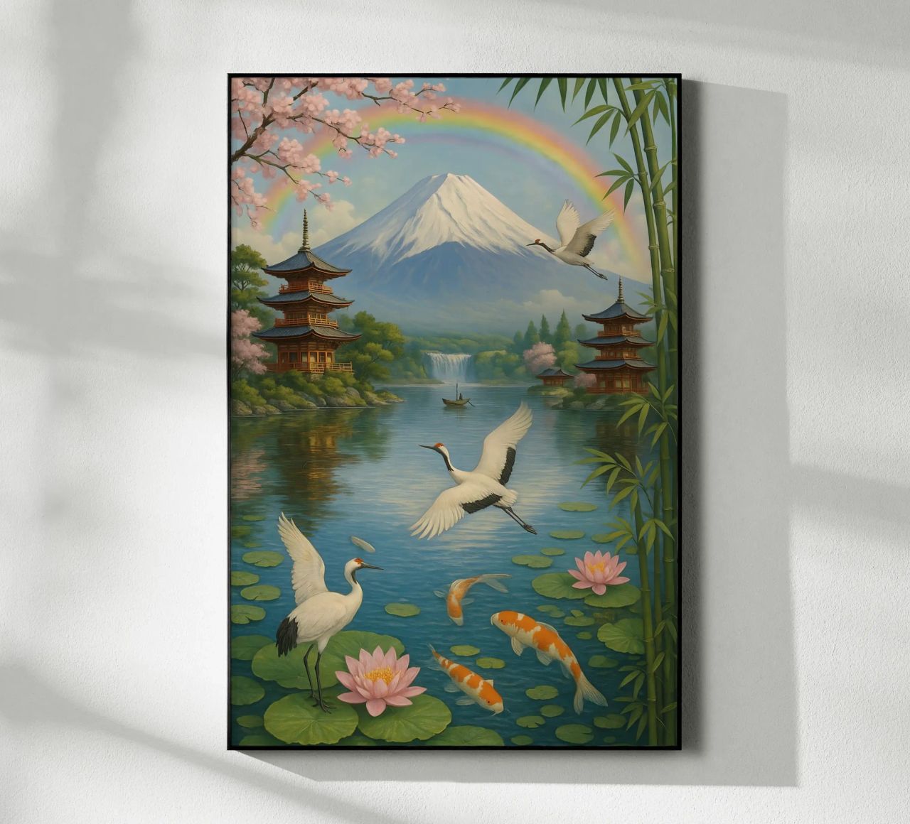 Fuji Mountain Japanese metacrilato de JEFF CREATIVE ART