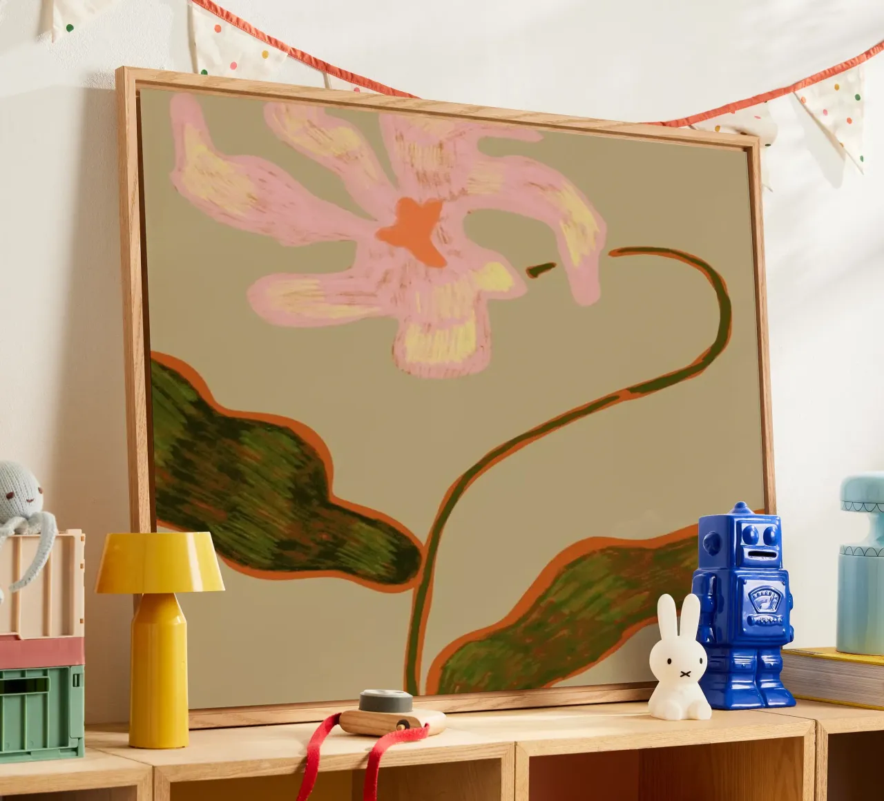 Lone Flower plexiglass da Arty Guava