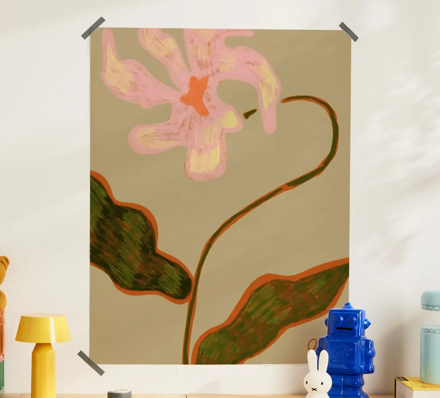 Lone Flower poster da Arty Guava