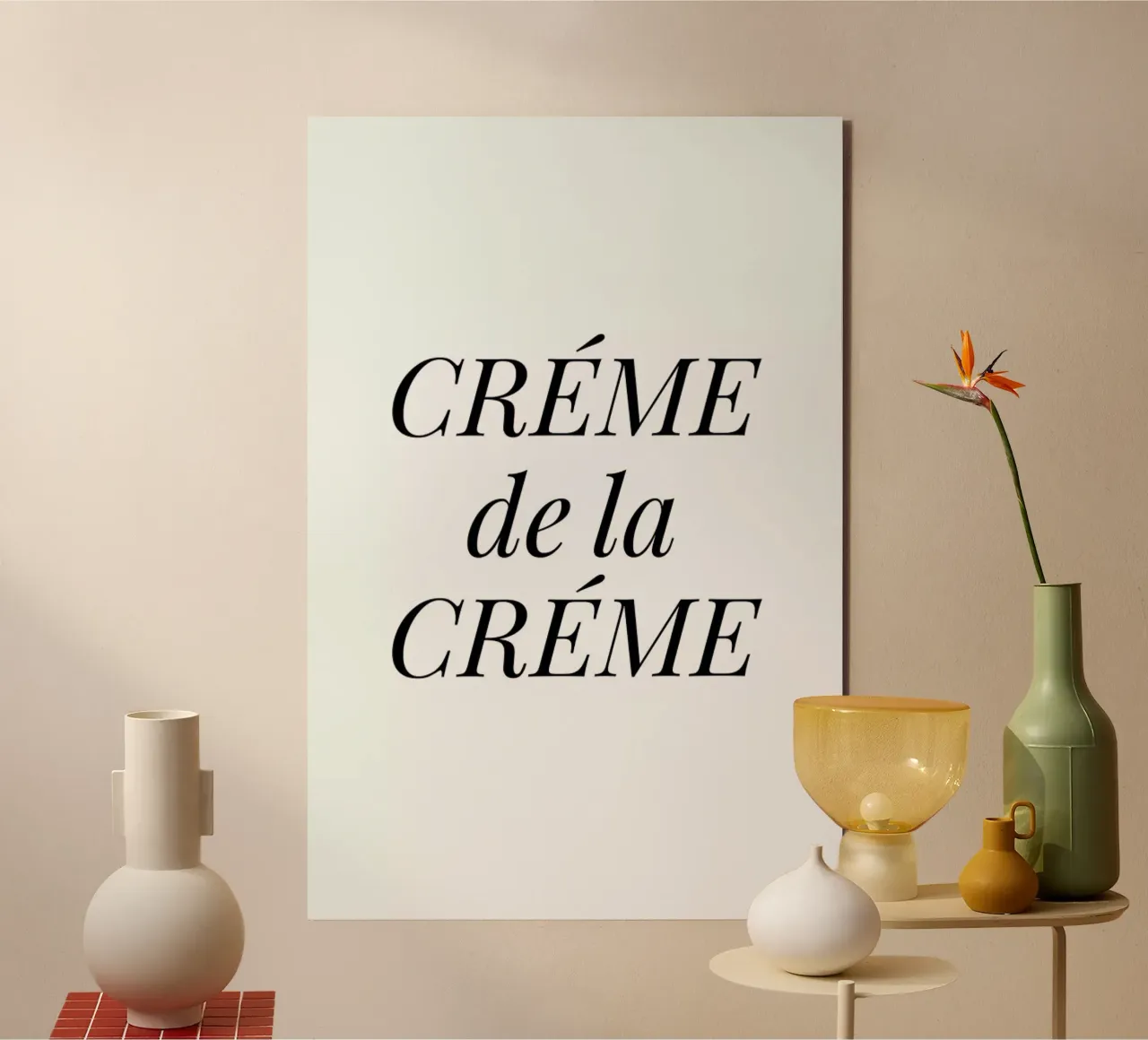 Crème de la Crème alluminio dibond da Studio One