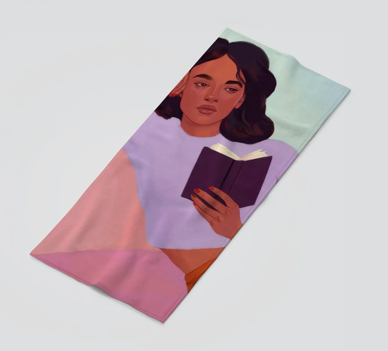 Sunset Reading Solace telo mare da Aurora Muse