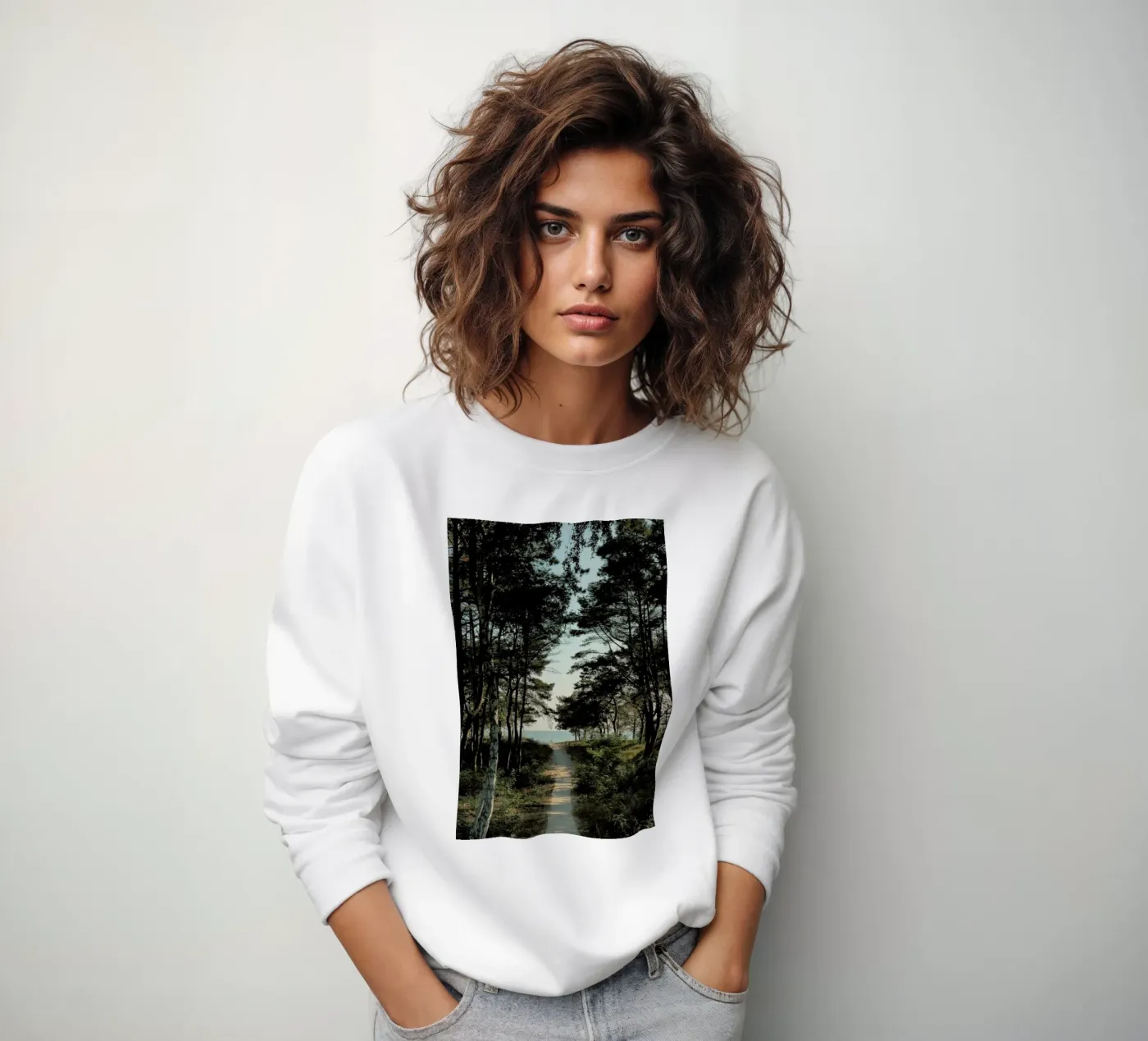 Beach Path sweatshirt van Sebastian Hilgetag