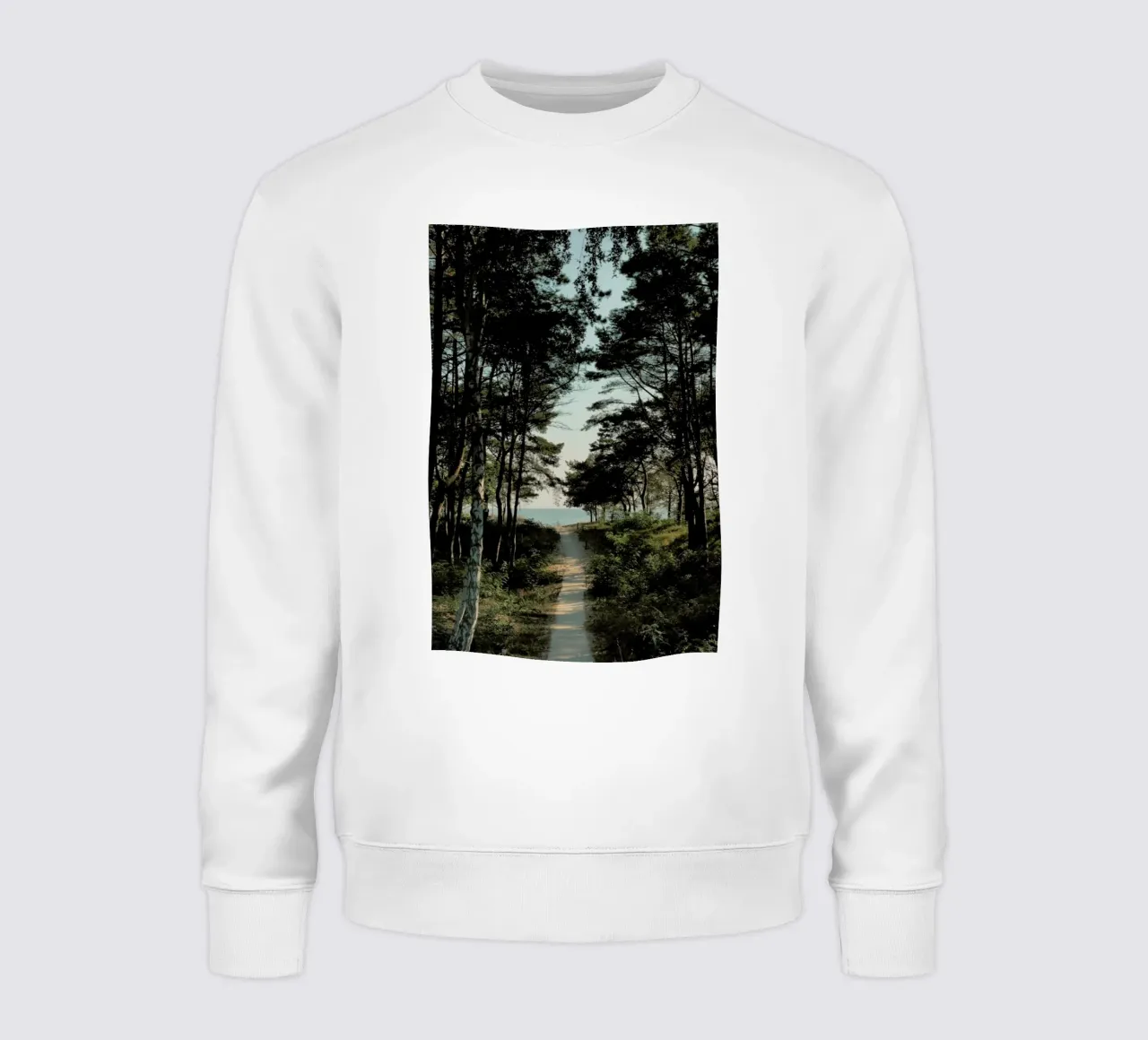 Beach Path Sweatshirt von Sebastian Hilgetag