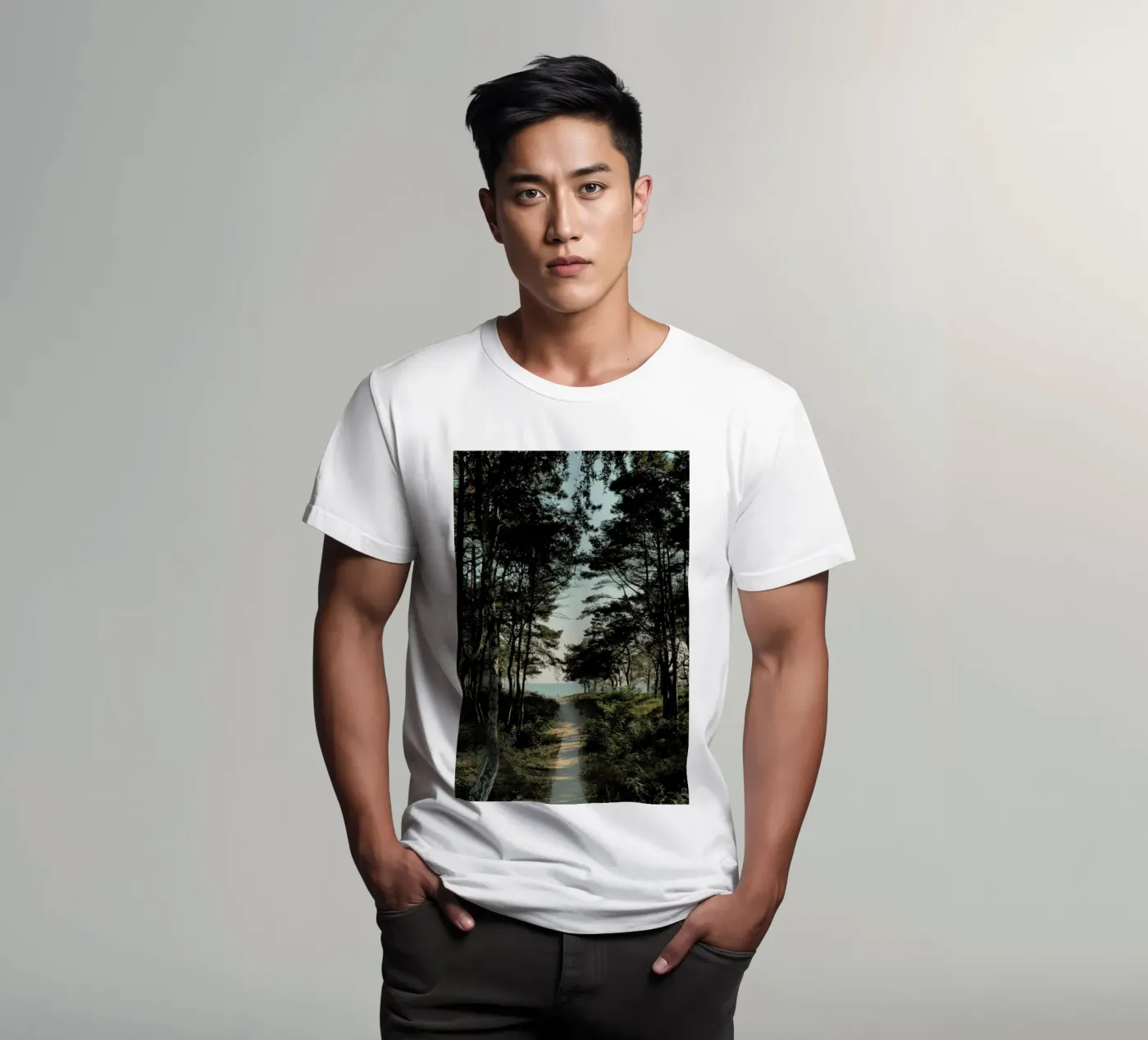 Beach Path t-shirt da Sebastian Hilgetag